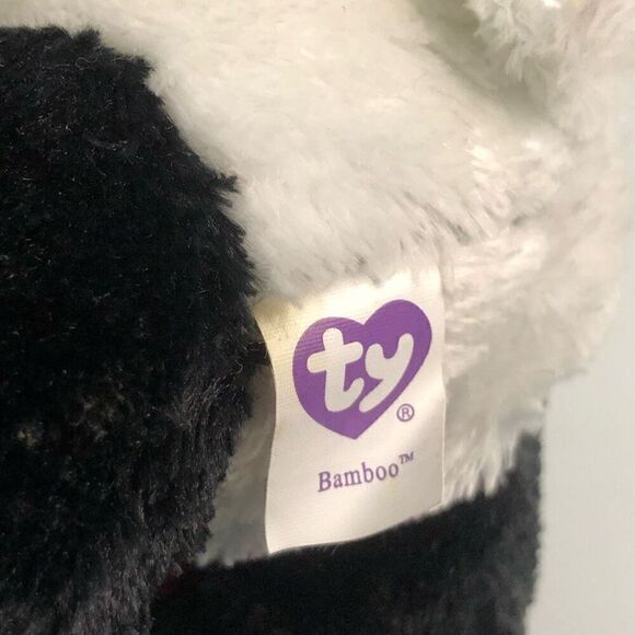 ty beanie boos bamboo the panda 6 inch 2011 generation tags - Picture 7 of 10